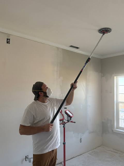 Precision interior wall painting