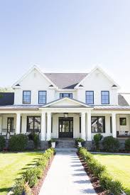 A collection of white house with black window trim inspiration that lends itself well to the modern farmhouse and white houses with black window trim is a trend that isn't leaving any time soon! White Houses With Black Trim Inspiration Life On Virginia Street