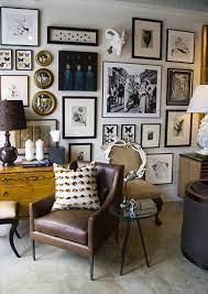 It is quite daunting to be faced with an empty room and have to consider the colors and fabrics you'll use to decorate it, but utility is a great decorator. Create An Eclectic Gallery Wall In 6 Easy Steps Eclectic Living Room House Interior Eclectic Gallery Wall