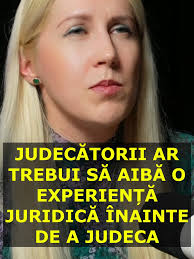 Experiența juridică pentru judecători: Oana Murariu