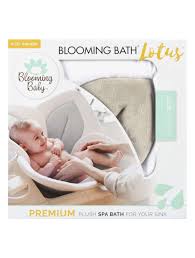 With a baby bath support system or a baby tub, things are different. Blooming Baby Bath Sink Insert Lotus Grey