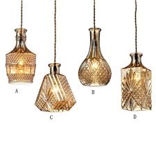 Nans vintage chandelier led ceiling light installation video ru. Retro Adjustable Cable Decanter Glass Bottle Pendant Light Chandelier Fixtures Bottle Pendant Light Pendant Light Fitting Pendant Light