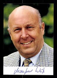 Manfred Weiß Autogrammkarte Original Signiert ## BC 69851