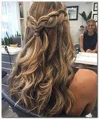 Easy Hairstyle Half Up Half Down Beautyhairstyles Prom Hairstyles For Long Hair Hair Styles Down Hairstyles