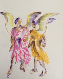 Jean Charles Renac On Instagram La Cuisine Des Anges Bartolomeestebanmurillo Sketch Esquisse Draft Anges Angels In 2020 Water Color Pencil Ange Humanoid Sketch