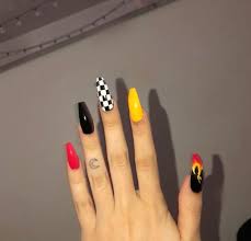 Uñas acrilicas 2019 modelos y videos. 25 Cazzu Unas Con Diseno De Fuego Cazzu Unas Con Diseno De Fuego Unas Acrilicas
