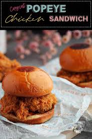 We can already taste the popeye's chicken and we to find out more about the steps that you'll need and the items that cannot be substituted, be sure to check out rachet recipes. Popeye Buttermilk Chicken Sandwich Copycat Recipe The Fork Bite