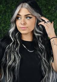 Where can I get my black hair stripped to achieve silver hair?