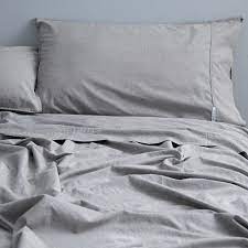 Canningvale King Bed Vintage Softwash Cotton Fitted Sheet Set Smokey Grey -  Online | KG Electronic