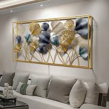White gold marble canvas print abstract wall art modern living room decor contemporary luxury art marble extra large wall art moderncanvaswallart 5 out of 5 stars (44) sale price $41.99 $ 41.99 $ 55.99 original price $55.99 (25% off. Luxury Modern Accent Metal Iron Wall Living Room Dining Decoration 123x57cm Shopee Philippines
