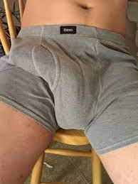 Erection in boxers