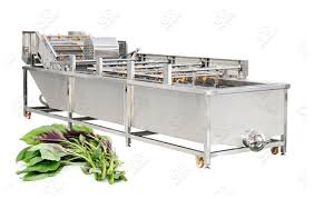 It mainly uses air bubbles generated by a fan to turn the material up and down, thereby removing impurities on the surface of the material. Air Bubble Vegetable Washing Machine Leafy Vegetable Cleaning Machine Bubble Type