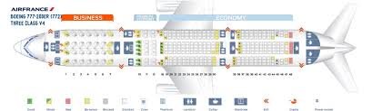 Detailed seat map american airlines boeing b777 200er 260pax. Air France Fleet Boeing 777 200er Details And Pictures