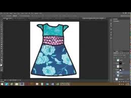 Learn how to put text around a circle and how to draw text inside a circle in photoshop. Use Photoshop To Put Patterns In A Line Drawing Clothing Design Youtube