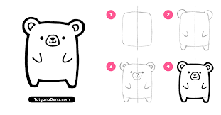 How to draw cute animals: How To Draw Kawaii Animals 4 Easy Step By Step Tutorials