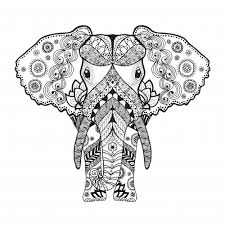 African Elephant Coloring Page Kidspressmagazine Com Elephant Coloring Page Antistress Coloring Elephant Doodle