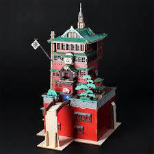 About 961 results (0.75 seconds). Studio Ghibli Spirited Away Ki Gu Mi Oil House 3d Colored Wooden Puzzle Japan Ebay