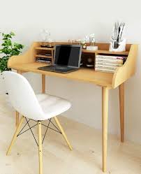 Ten Trendy Desks With Built In Storage Trendy Desks Solid Wood Desk Home Office Table