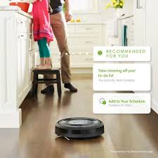 The irobot roomba 980 is a robot vacuum that, essentially, cleans floors without someone physically manipulating the vacuum. Irobot Roomba E5 Wi Fi Connected Robot Vacuum Nebraska Furniture Mart
