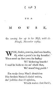 To A Mouse Poem Laid Out As You Imagine It Would Be In An Old Book Tucked Away In The Deepest Darkest Parks Of A Librar Robert Burns Day Burns Day