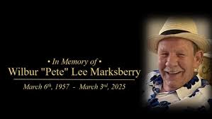 The Funeral Service of Wilbur "Pete" Marksberry