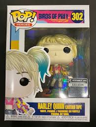 Maybe you would like to learn more about one of these? Funko Pop Birds Of Prey Harley Quinn Caution Tape Ee Exclusive Figure With Collectible Card Legacy Comics And Cards