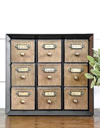 File cabinet hardware card holder. Amazing Farmhouse Faux Card Catalog Makeover Diys The Cottage Market