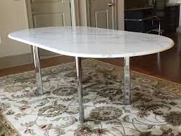 Knoll Joe D Urso Carrera Racetrack Oval Table Oval Table Table Dining Table