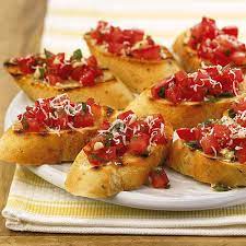 Bruschetta With Tomatoes And Basil Wegmans Wegmans Recipe Wegmans Summer Food Party