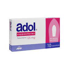Adol is used to treat many conditions such as headache, muscle aches, arthritis, backache. Adol 125mg Suppositories 10 S