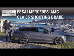 Mercedes Amg Cla 35 Shooting Brake Youtube