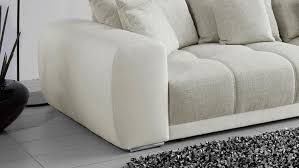 Shop allmodern for modern and contemporary beige sectional sofas to match your style and budget. Big Sofa Moldau Xxl Megasofa Weiss Und Beige Mit Kissen