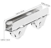 Amazon.com: 10PCS Showcase Window Roller, Mini Sliding Door Rollers  Replacement Sliding Door Wheels, 7.0mm Stainless Steel Sliding Cabinet Door  ...