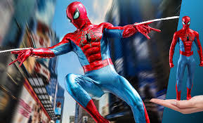 This is an experienced peter parker who's more masterful at fighting big crime in new york city. Spider Man Spider Armor Mk Iv Suit Sixth Scale Collectible Figure By Hot Toys Sideshow Collectibles