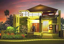 Contoh desain rumah kos kosan kos kosan in 2019 simple house via pinterest.com. Gambar Desain Rumah Elit Desain Minimalis