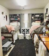 27 Dorm Rooms That Will Inspire Your Bedroom Makeover This Year Dorm Room Designs College Dorm Room Decor College Bedroom Decor
