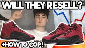 How To Cop Air Jordan 12 Varsity Red Reverse Flu Game Jordan 12 Resell Predictions Youtube