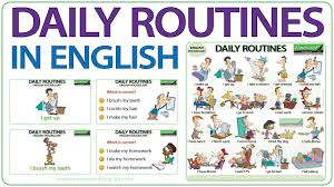 Daily Routines And Activities English Vocabulary