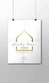 Real Estate Logo Psd Logo Design Interior Design Logo Modern Realtor Logo Simple House Logo Diy Brandin House Logo Design Home Logo Interior Designer Logo