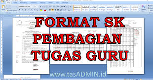 Maybe you would like to learn more about one of these? Contoh Format Sk Pembagian Tugas Mengajar Atau Pbm Tasadmin