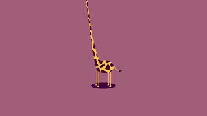 2048x1152 Wallpaper Giraffe Form Light Desktop Wallpaper Simple Desktop Wallpaper Art Laptop Wallpaper Desktop Wallpapers