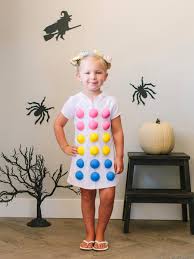 Add embellishments like beads or dip it in the paint to make it look even more attractive. Diy Dots Candy Halloween Costume For Kids Hgtv