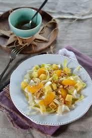 Salade Composee D Hiver Aux Endives Et Oranges Recette Recette Salade Composee D Hiver Salades Composees Endives