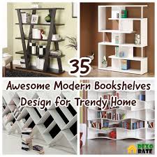 35 Awesome Modern Bookshelf Designs For The Trendy Home Awesome Bookshelf Designs Home M Bookshelf Design Modern Bookshelf Design Modern Bookcase Design