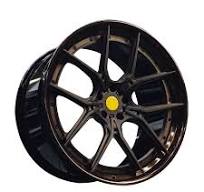 Customized 18 19 20 22 23 24 Inch T6061-T6 Forged Aluminum Alloy Wheel Rims  5 Holes 5-Look New Condition 25mm ET Spokes Design