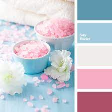Pink and blue palettes with color ideas for decoration your house, wedding, hair or even nails. Blue And Pink Color Palette Ideas