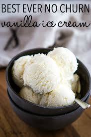 Mix evaporated milk, sugar and part of milk in pan on stove until sugar is melted. Best Ever No Churn Vanilla Ice Cream The Busy Baker