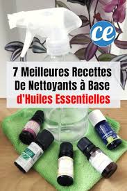 7 Recettes De Nettoyants A Base D Huiles Essentielles Pour Une Maison Nickel Nettoyants Faits Maison Nettoyant Huiles Essentielles