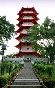 Chinese Tower At Chinese Garden Jurong Gardens A Park In Jurong East Singapore A Tower With Typical Chinese Architecture