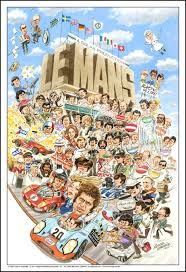 Movie poster for le mans june 1971, starring steve mcqueen. Le Mans Movie Poster Autosports Marketing Associates Ltd